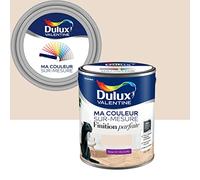 Ma Couleur Sur-mesure par Dulux Valentine - Peinture Intérieure Murs, Plafonds, Boiseries - Finition Parfaite - 98% d'opacité - Velours Ambre pâle 2,5 L - Palette Authentique