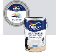 Ma Couleur Sur-mesure par Dulux Valentine - Peinture Intérieure Murs, Plafonds, Boiseries - Finition Parfaite - 98% d'opacité - Mat Gris Tendance 5 L - Palette Sens