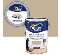 Ma Couleur Sur-mesure par Dulux Valentine - Peinture Intérieure Murs, Plafonds, Boiseries - Finition Parfaite - 98% d'opacité - Velours PLAGE DELICAT 5 L - Palette Intemporelle