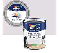 Ma Couleur Sur-mesure par Dulux Valentine - Peinture Intérieure Murs, Plafonds, Boiseries - Finition Parfaite - 98% d'opacité - Satin FIGUE PÂLE 2,5 L - Palette Bien être