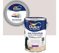 Ma Couleur Sur-mesure par Dulux Valentine - Peinture Intérieure Murs, Plafonds, Boiseries - Finition Parfaite - 98% d'opacité - Velours Lin brut 5 L - Palette Authentique