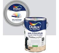 Ma Couleur Sur-mesure par Dulux Valentine - Peinture Intérieure Murs, Plafonds, Boiseries - Finition Parfaite - 98% d'opacité - Satin Gris Tendance 5 L - Palette Sens