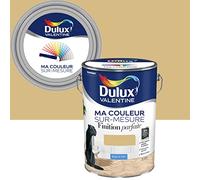 Ma Couleur Sur-mesure par Dulux Valentine - Peinture Intérieure Murs, Plafonds, Boiseries - Finition Parfaite - 98% d'opacité - Mat Jaune Safrane 5 L - Palette Intemporelle