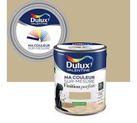 Ma Couleur Sur-mesure par Dulux Valentine - Peinture Intérieure Murs, Plafonds, Boiseries - Finition Parfaite - 98% d'opacité - Satin Bambou 2,5 L - Palette Intemporelle