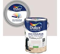 Ma Couleur Sur-mesure par Dulux Valentine - Peinture Intérieure Murs, Plafonds, Boiseries - Finition Parfaite - 98% d'opacité - Satin Lin brut 5 L - Palette Authentique