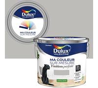 Ma Couleur Sur-mesure par Dulux Valentine - Peinture Intérieure Murs, Plafonds, Boiseries - Finition Parfaite - 98% d'opacité - Satin Béton Gris 10 L - Palette Authentique