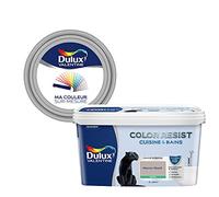 Ma Couleur Sur-Mesure par Dulux Valentine - Peinture Intérieure Murs, Plafonds, Boiseries - Palette Authentique, Cuisine & Bain Satin, Marron Glacé, 2 L