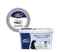 Ma Couleur Sur-Mesure par Dulux Valentine - Peinture Intérieure Murs, Plafonds, Boiseries - Palette Bien être, Cuisine & Bain Satin, Figue Pâle, 2 L