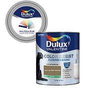 Ma Couleur Sur-Mesure par Dulux Valentine - Peinture Intérieure Murs, Plafonds, Boiseries - Palette Créativité, Cuisine & Bain Satin, Jonc de Mer Intense, 0,75 L