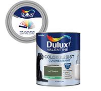 Ma Couleur Sur-Mesure par Dulux Valentine - Peinture Intérieure Murs, Plafonds, Boiseries - Palette Créativité, Cuisine & Bain Satin, Vert Tropical , 0,75 L