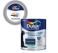Ma Couleur Sur-Mesure par Dulux Valentine - Peinture Intérieure Murs, Plafonds, Boiseries - Palette Naturelle, Cuisine & Bain Satin, Outremer Intense, 0,75 L