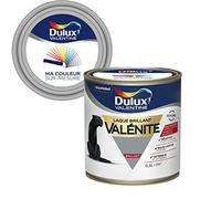 Ma Couleur Sur-mesure par Dulux Valentine - Peinture Laque Glycéro - Grande résistance pour boiseries et ferronneries - Brillant Gris Building 0,5 L