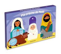 Ma crèche de Noël - trois livres-santons et un décor - Marie-Christine Vidal - Bayard Soleil - relié - Document jeunesse