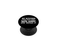 Ma Cuisine était Propre la Semaine dernière, désolée Que Vous l'ayez manquée, C'est drôle PopSockets PopGrip Adhésif