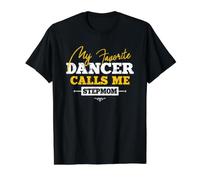 Ma Danseuse préférée m'appelle Stepmom Dance Step Mom T-Shirt Graphique avec Valeur