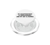 Ma déception est Incommensurable et ma journée est gâchée PopSockets PopGrip pour MagSafe