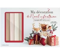 Ma Décoration De Noël En Feutrine - Coffret Avec 4 Projets Diy 100% Fait-Main