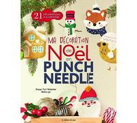Ma décoration de Noël en punch needle