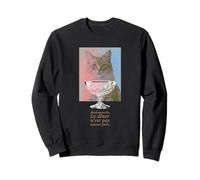 Ma Demoiselle, Le dîner Nest Pas Encore prêt à Manger pour Chat Sweatshirt