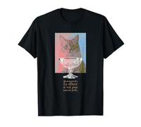 Ma Demoiselle, Le dîner Nest Pas Encore prêt à Manger pour Chat T-Shirt