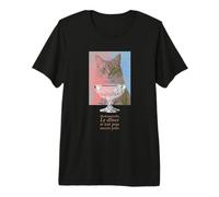 Ma Demoiselle, Le dîner Nest Pas Encore prêt à Manger pour Chat T-Shirt Haut de Gamme