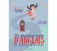 Ma deuxième année d'anglais: 32 cartes mentales