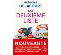 Ma deuxième liste Grégoire Delacourt (Auteur)