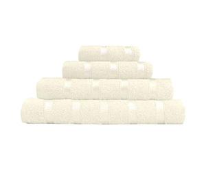 Ma en Ligne Super Doux de Luxe Coton égyptien Fancy Serviette de Bain et Drap Main Serviette de Visage One Size White Hand Towel One Size