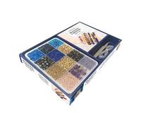 Ma fabrique à bijoux Blue & black Bracelets à messages - Collectif - Dessain Et Tolra - Coffret - Jeux livres objets
