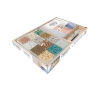 Ma fabrique à bijoux White & gold Bracelets à messages - Anne Loiseau - Dessain Et Tolra - Coffret - Jeux livres objets