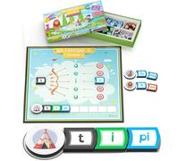 Ma Fabrique à syllabes & Mots, Apprendre à Lire avec Son Arc 3-8 Ans, Reconnaître Les Lettres, Composer syllabes + Sons complexes, Méthode syllabique, Jeu éducatif magnétique, Phonologie CP GS MS PS