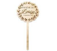 Ma Fabrique Perso - Cake topper baptême couronne - Personnalisable