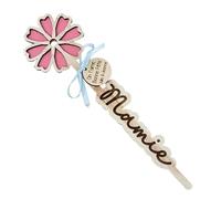 Ma Fabrique Perso - Fleur en Bois Mot - Mamie - Personnalisable