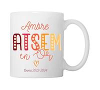 Ma Fabrique Perso - Mug - ATSEM en Or - Personnalisable
