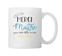 Ma Fabrique Perso - Mug - Merci Maître (MC006)
