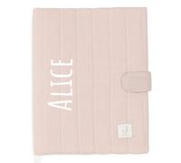 Ma Fabrique Perso - Protège carnet de santé personnalisé brodé - Wild Rose - Jollein