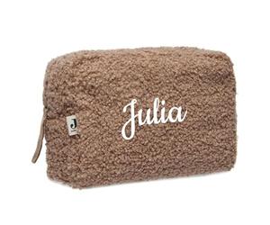 Ma Fabrique Perso - Trousse de Toilette à bouclettes Marron Jollein - Personnalisable