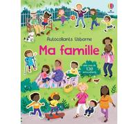 Ma famille - Autocollants Usborne - Dès 3 ans - Alice Beecham - Usborne - broché - Document jeunesse