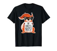 Ma famille est dingue ! Écureuil drôle T-Shirt