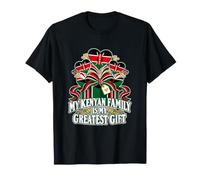 Ma Famille kenyane est Mon Plus Beau Cadeau de Noël T-Shirt