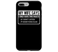 Ma Femme Dit Que Son Mari est drôle La Vie de Couple Coque pour iPhone 7 Plus/8 Plus