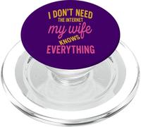 Ma Femme - Epouse Humour Couple Citation Mariage PopSockets PopGrip pour MagSafe
