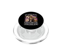 Ma Femme est ma Chatte à problèmes préférée, Maman, Dame PopSockets PopGrip pour MagSafe