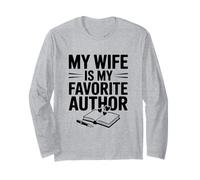 Ma Femme est Mon auteur préféré, Amateur de Livres Manche Longue