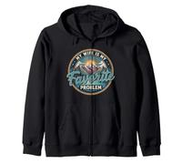 Ma Femme est Mon problème préféré Mari drôle Sweat à Capuche