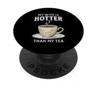 Ma Femme est Plus Sexy Que Mon thé, Mari drôle, Femme Lesbienne PopSockets PopGrip Adhésif