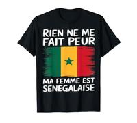 Ma Femme Est Sénégalaise Cadeau Humour Marié Sénégal T-Shirt
