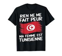Ma Femme Est Tunisienne Cadeau Humour Marié Tunisie T-Shirt