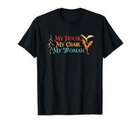 Ma Femme, ma Maison, Mon Fauteuil Dragon, Design Vintage T-Shirt