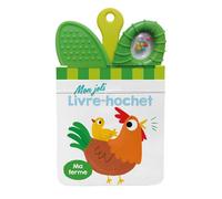 Ma ferme Mon joli livre-hochet - Collectif - Tam-Tam - cartonné - Album éveil dès la naissance
